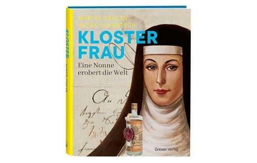 Das Cover des neuen Bildbands „Klosterfrau. Eine Nonne erobert die Welt“ © Nina Gschloeßl