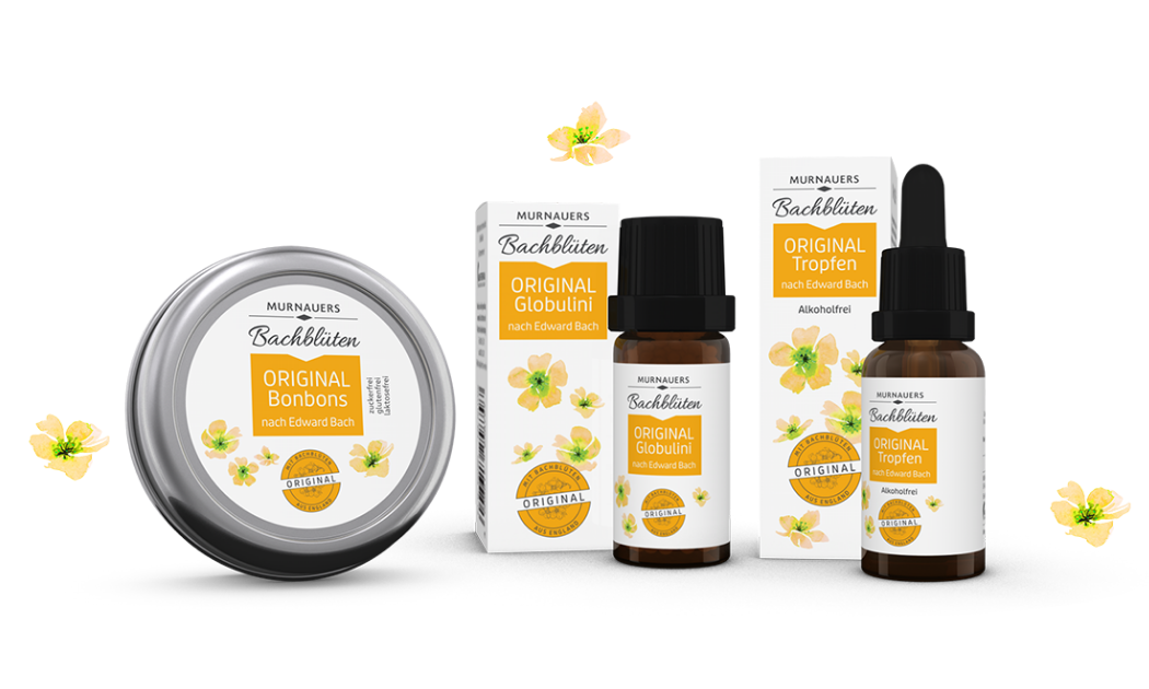 Murnauers Bachblüten Produkt-Range