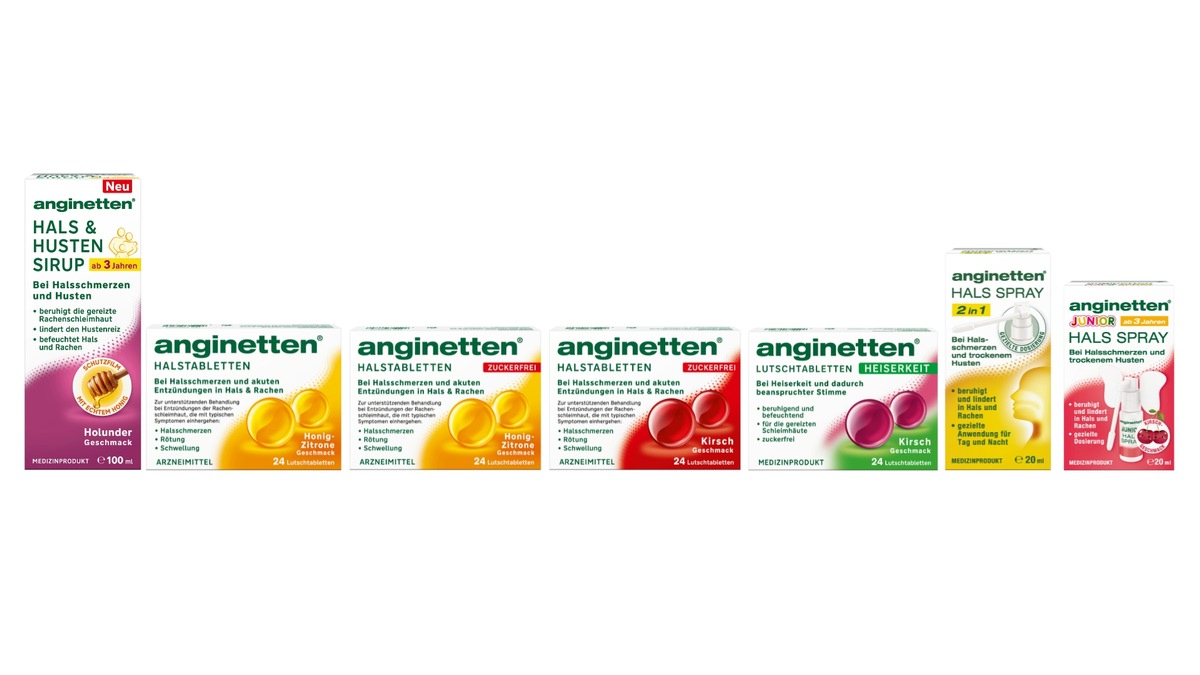 Auswahl anginetten® Portfolio